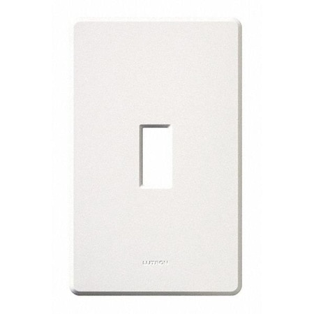 Lutron Traditional Fassada Wall Plates, Number of Gangs: 1 Gloss Finish, White FG-1-WH