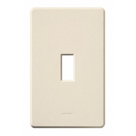 Lutron Traditional Fassada Wall Plates, Number of Gangs: 1 Gloss Finish, Light Almond FG-1-LA
