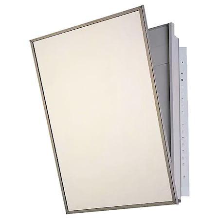 Ketcham 18" x 24" Accessible Recessed Mounted SS Framed Medicine Cabinet 174-HC