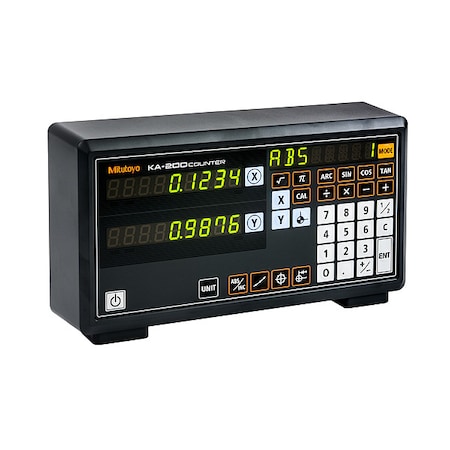 Mitutoyo KA Counter, 6-19/32" D, 6-19/32" L, 2-3/4"H 174-183A