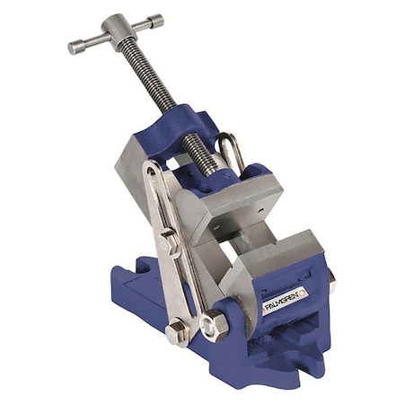 Palmgren 2-7/16" Light Duty Angle Vise, w/Base, 2-1/2" with Swivel Base 9611255