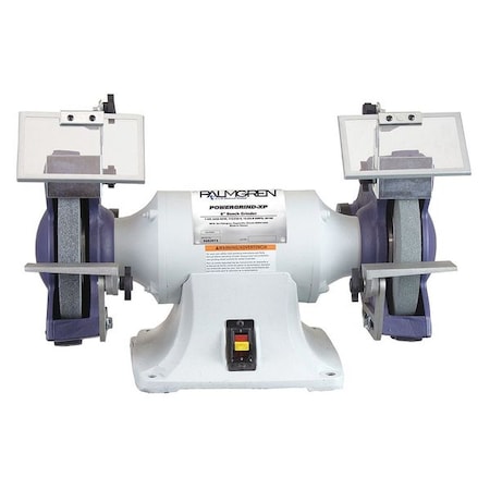 Palmgren Heavy Duty Bench Grinder, 8" 9682074