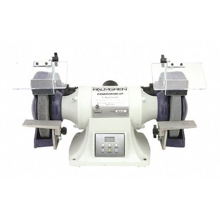 Palmgren Hvy Duty Variable Spd Bench Grinder, 8" 9682097