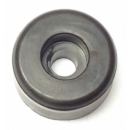 Zoro Select Bumper, Rubber, Black, 13/32"H x 13/32"W, PK.10 741R-034S