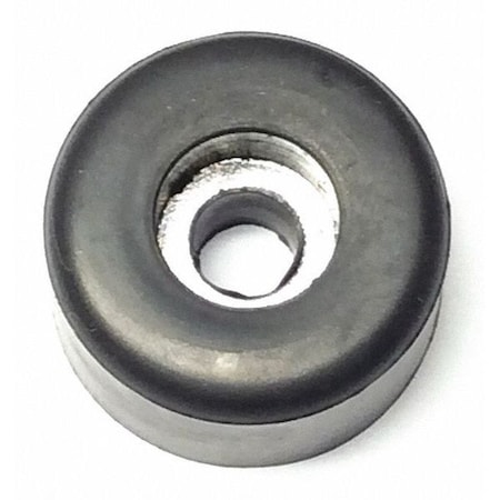 Zoro Select Bumper, Rubber, Black, 13/32"H x 13/32"W, PK.10 741RW-034S