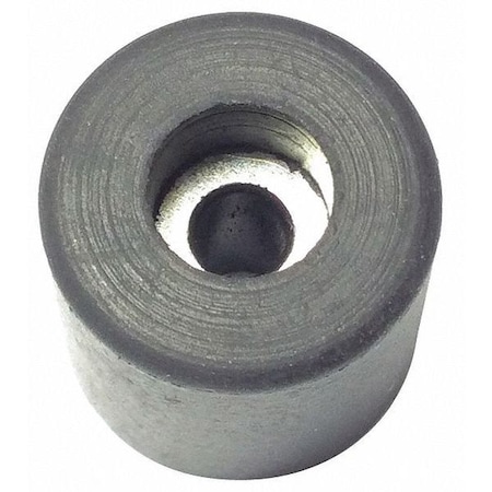 Zoro Select Bumper, Rubber, Black, 25/32H x 25/32W, PK.10 516RW-034S