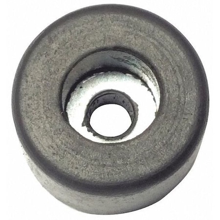 Zoro Select Bumper, Rubber, Black, 9/16"H x 9/16"W, PK.10 757RW-034S