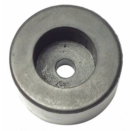 Zoro Select Bumper, Rubber, Black, 5/8"H x 5/8"W, PK.5 785R-034S