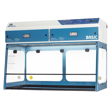 Air Science Ductless Fume Hood, Steel, 48 in W x 35 in H P5-48-XT-A