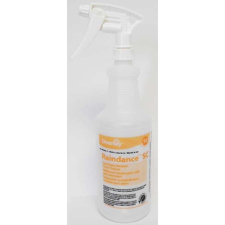 Tolco 32 oz. Clear, Preprinted Trigger Spray Bottle, PK12 130270