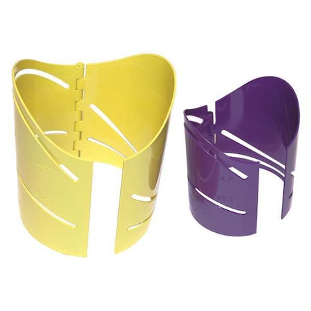 Pipe-Pro Metal Cutting Guide Set, Steel, 2 PC MEKIT-LG