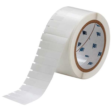 Brady Label, White/Translucent, Labels/Roll: 3000 THT-123-461-3