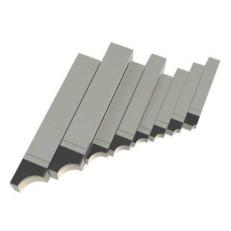 Micro 100 Tool Bit Set, RAD, 1/16-1/2, 16ths, 8 Pc RAD-23