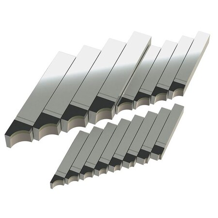 Micro 100 Tool Bit Set, RAD, 1/32-1/2, 32nds, 16 Pc RAL-24 | Zoro
