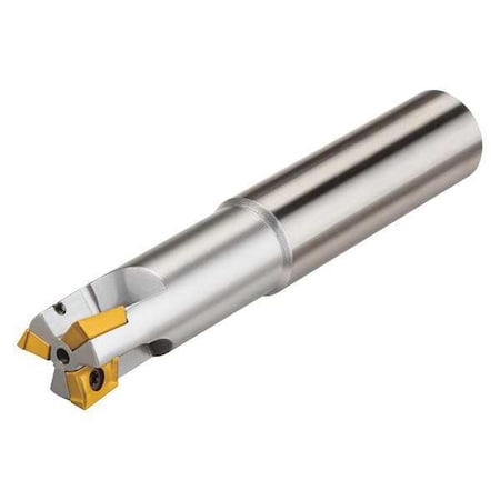 Micro 100 Indexable Square Shoulder End Mill, Solid Milling Series, 3/4" Max Cut Dia 31-2424