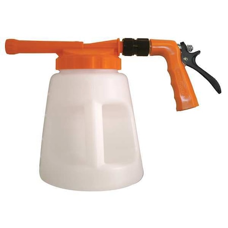 Sani-Lav Foamer, Plastic, 3/4 In GHT, 96 oz, Orange N2F