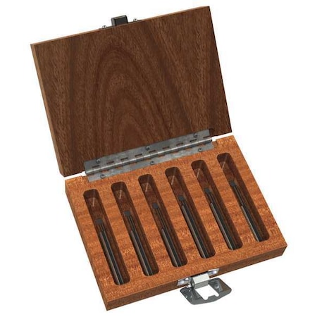 Micro 100 Boring Bar Set, 2 1/2 in L, C2 Micrograin BB-3