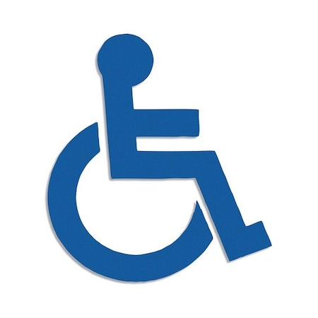 Rae Preformed Thermoplastic Pavement Markings, Thermoplastic, 38 in Length, 3 ft Width, Blue PR-TH-28BHS