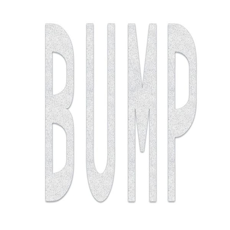 Rae Preformed Thermoplastic Pavement Markings, Thermoplastic, 8 ft Length, 6 1/8 ft Width, White PR-TH-3606