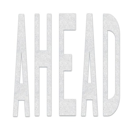 Rae Preformed Thermoplastic Pavement Markings, Thermoplastic, 8 ft Length, 7 5/8 ft Width, White PR-TH-3605