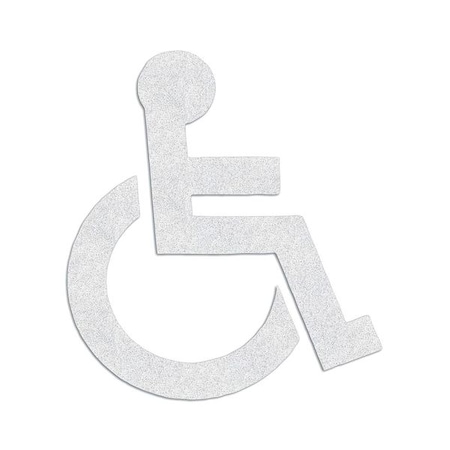 Rae Preformed Thermoplastic Pavement Markings, Thermoplastic, 38 in Length, 3 ft Width, White PR-TH-28HS