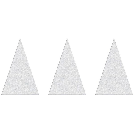 Rae Preformed Thermoplastic Pavement Markings, Thermoplastic, 18 in Length, 12 in Width, White PR-TH-3567