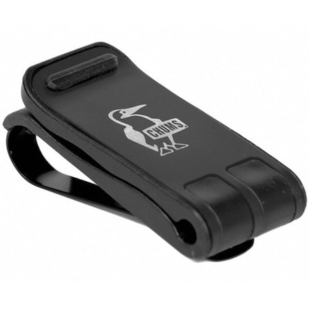 Chums Visor Clip, Black, Aluminum 30054100