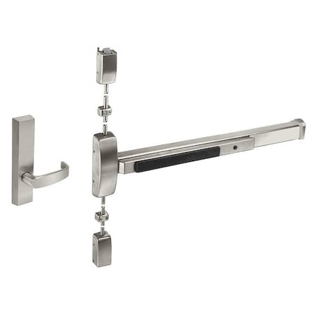 Sargent Vertical Rod w/Trim, Grade 1, 80 Series 8715F RHR 32D