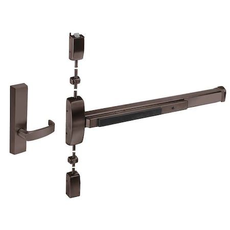 Sargent Vertical Rod w/Trim, Grade 1, 80 Series 8715F RHR 10B