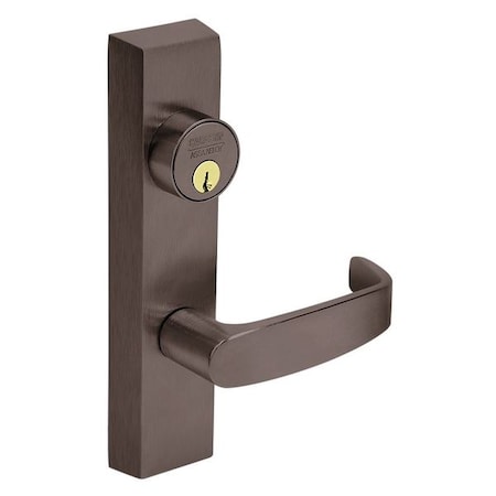 Sargent Lever, Lever Escutcheon w/Lock, 700 Series 706 ETL RHRB 10B