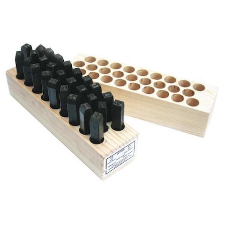 Young Bros Stamp Works Hand Stamp Kit, Letter Set 10273