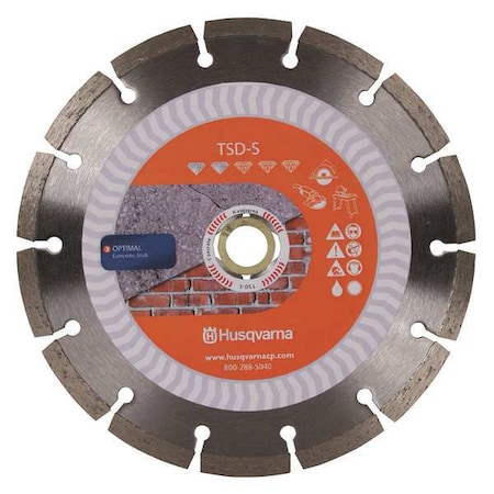 Husqvarna Diamond Saw Blade, Masonry, 4 in. Dia. TACTI-CUT S 4