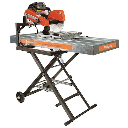 Husqvarna Masonry Saw, Wet Cut, Elctrc, 10 In. Blade TS250 X3