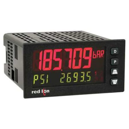 Red Lion Controls Digital Panel Meters, LCD, PAX2A PAX2A000