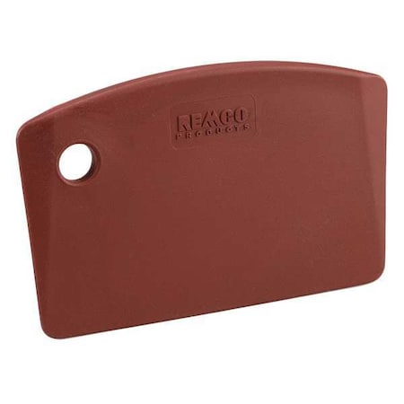 Remco Mini Bench Scraper, 5-1/2 x3-1/2, MD Red 6959MD4