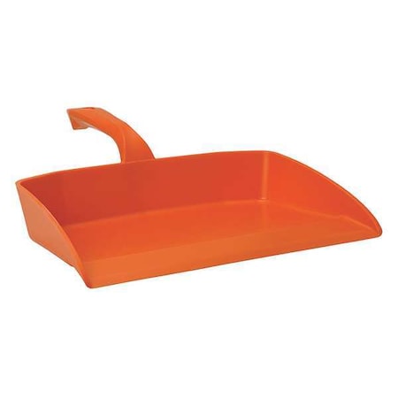 Vikan Hand Held Dust Pan, Orange, Polypropylene 56607