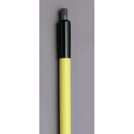 Remco 100" to 187" Threaded Extension Handle, 1 1/4 in Dia, Yellow, Aluminum 6268N