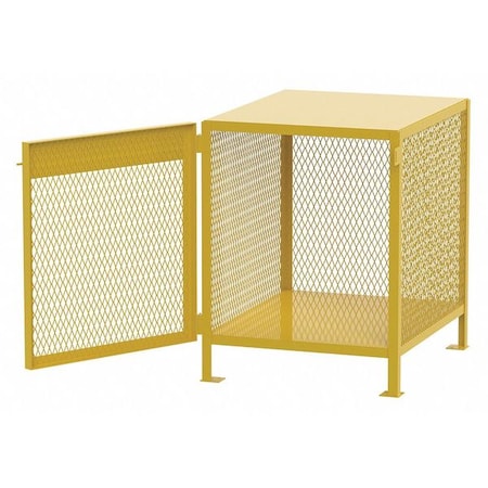 Jamco Gas Cylinder Cabinet, 33x38, Capacity 6 CA040YP