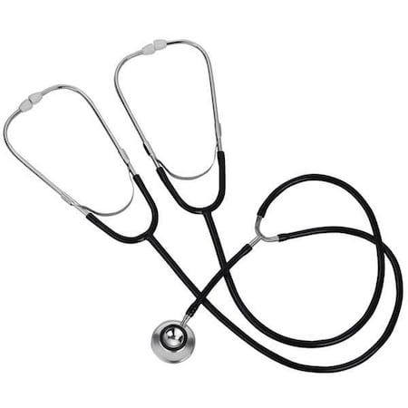 Mabis Stethoscope, Dual Head, Black 10-446-020