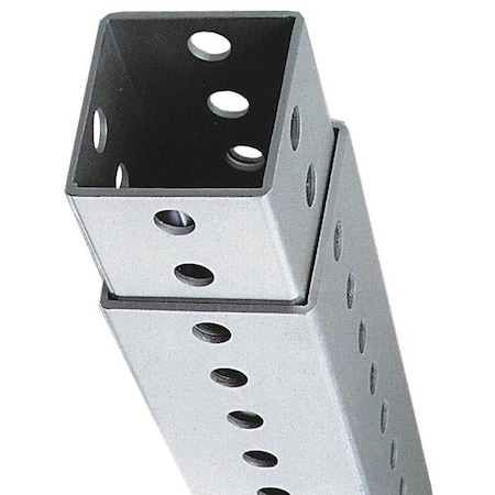 Dogipot Telescopic Post, Galv, Steel, 2 ft.-4 ft. 1302