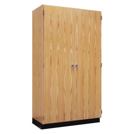 DIVERSIFIED SPACES Red Oak Storage Cabinet, 36 in W, 84 in H 353-3622K