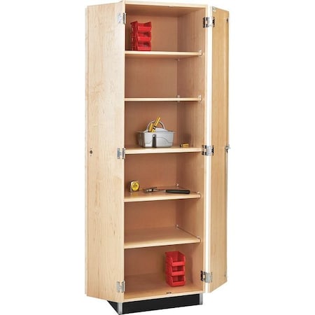 Diversified Spaces Shelving Storage Cabinet, 84 in H, 24 in W, 6 Shelves GSC-24