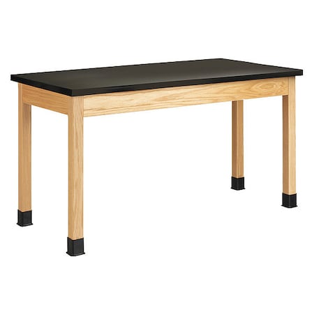 Diversified Spaces Rectangle Table, 60" W, 62" L, 34" H, Maple, Maple P7145M34SC