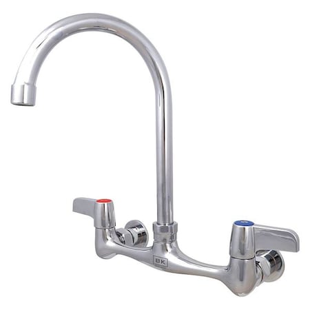 Diversified Spaces Faucet, Splash Mount, Hvy Duty, 8" 250784