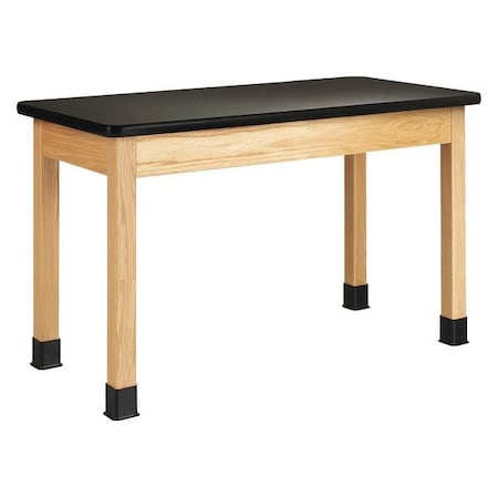 Diversified Spaces Rectangle Table, 72" W, 30" H, Wood Oak P7241K30N