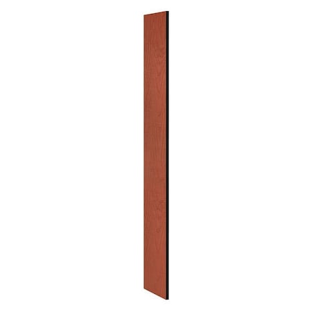 Salsbury Industries End Panel, Flat Top, 15" Wx72" H, Cherry 33330CHE