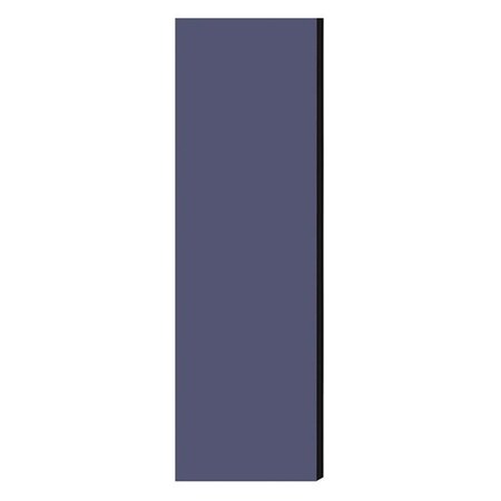 Salsbury Industries End Panel, Flat Top, 36" Wx60" H, Blue 33303DE-BLU