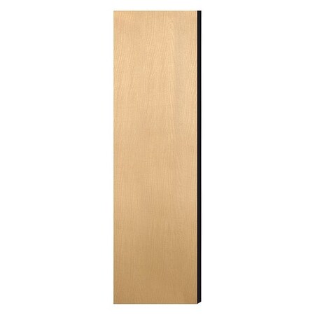 Salsbury Industries End Panel, Flat Top, 36" Wx72" H, Maple 33333DE-MAP