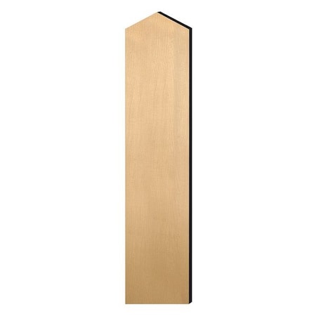 Salsbury Industries End Panel, Slope Top, 30" Wx72" H, Maple 33339DE-MAP