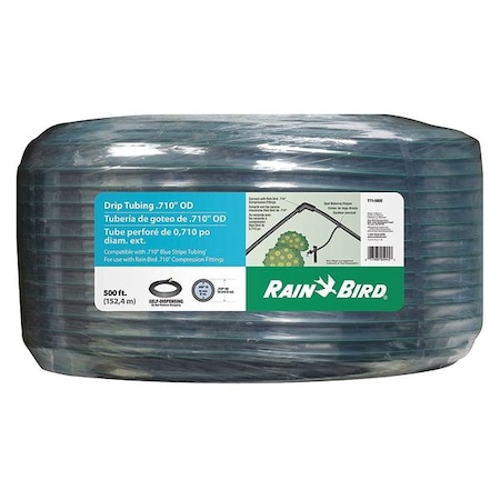 Rain Bird Distribution Tubing, .71", 500 ft. T71-500S